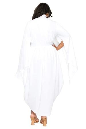 A Tina Tulip Hem Pocket Dress