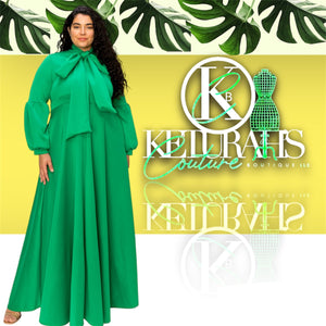 Green Kelly Maxi Dress