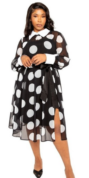 A Polka Dot Girl-Luxury Style