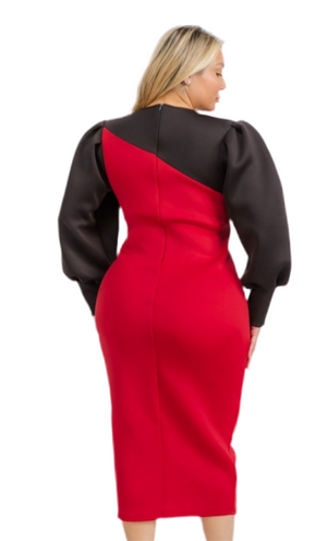Checkmate Colorblock Dress