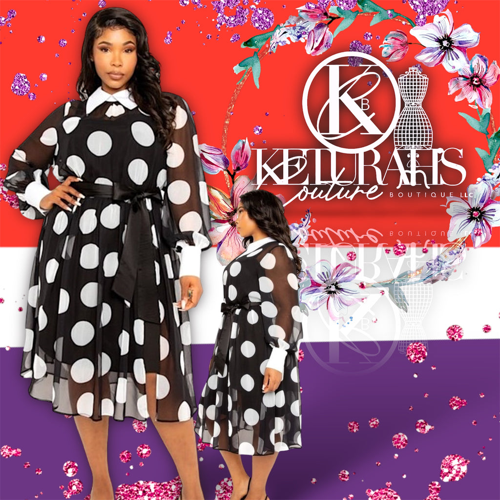 A Polka Dot Girl-Luxury Style