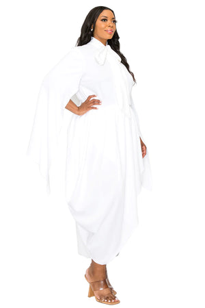 A Tina Tulip Hem Pocket Dress