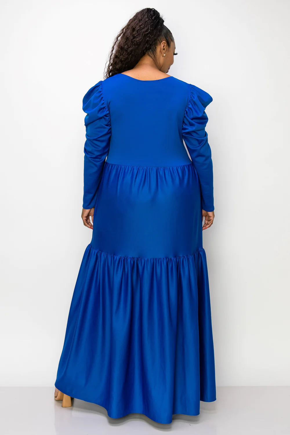 Blue Bell Tiered Maxi Dress