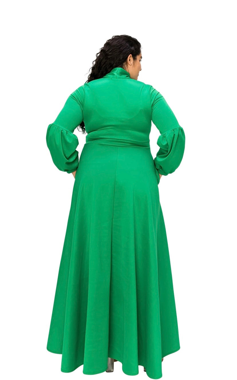 Green Kelly Maxi Dress