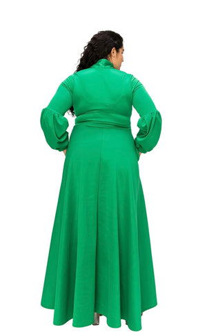 Green Kelly Maxi Dress