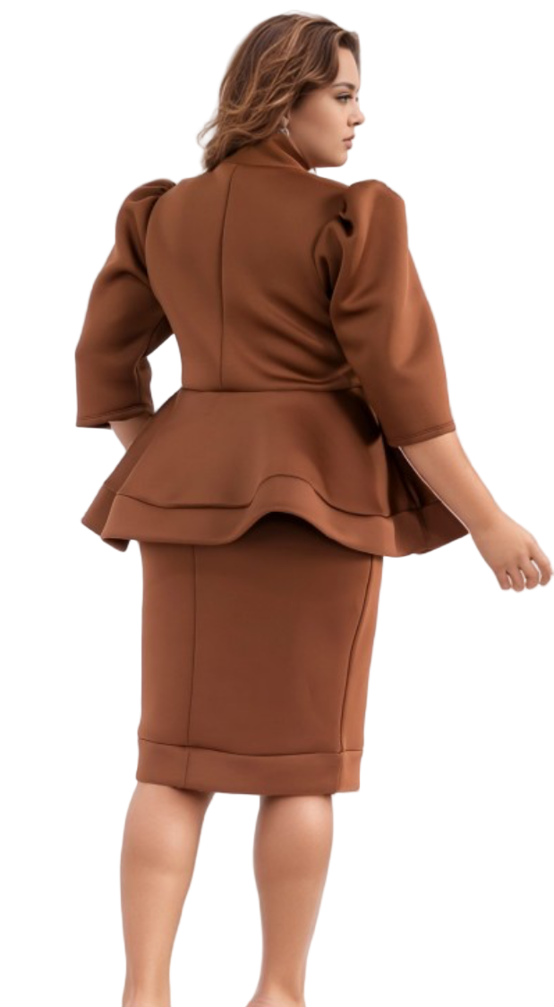 A Danna Peplum Dress