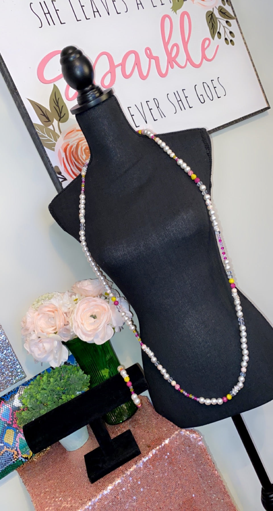 Pink Lemonade Jewelry Set
