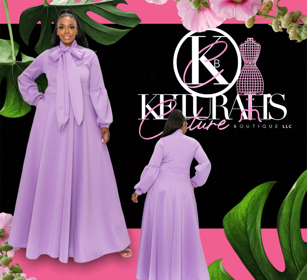 Lavender Maxi Dress
