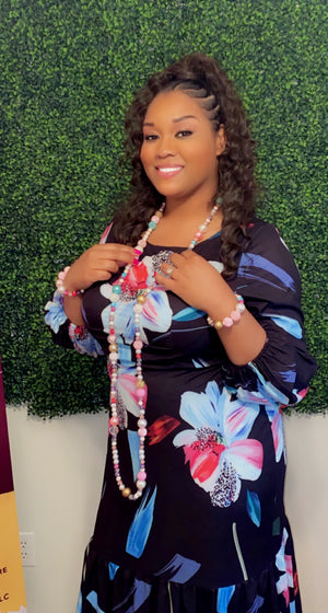A KCB Multi Color Necklace Set